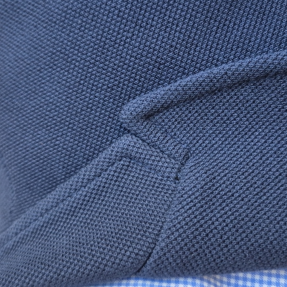 CHUBBIES Solid Dark Navy Weave Cotton Turkey‎ Sz XL Mens Blazer Jacket - Picture 3 of 9
